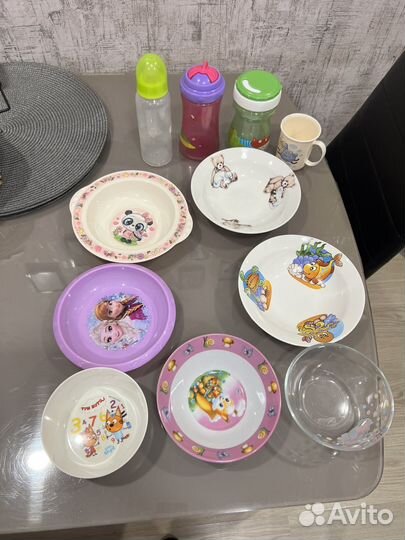 Посуда детская б/у