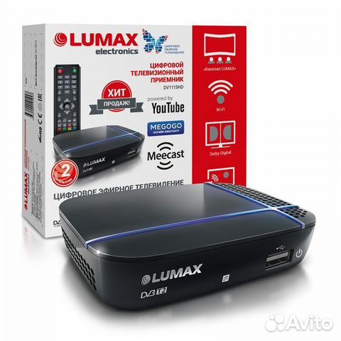 Lumax DV1116HD Цифровой телевизионный приемник купить в Москве ...