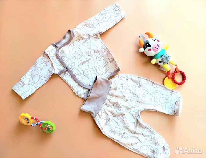 Комплект для новорождённого 56-62см