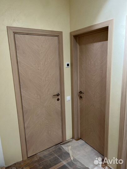 Двери межкомнатные натуральный шпон