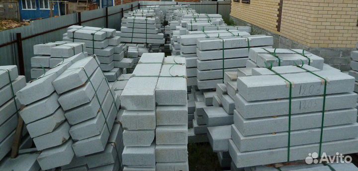 Гранитный поребрик Гранитный бордюр гп1-5