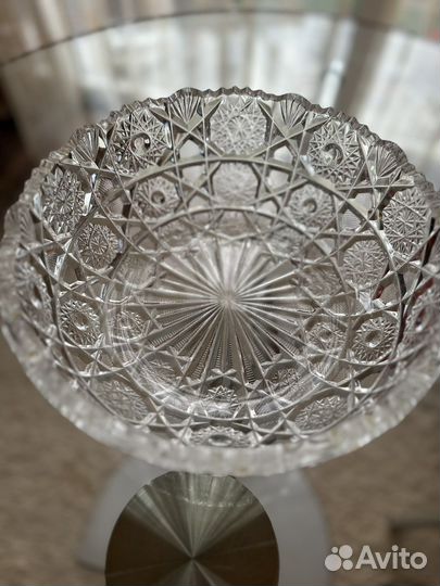 Салатник хрустальный большой