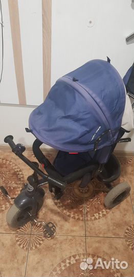 Трехколесный велосипед коляска