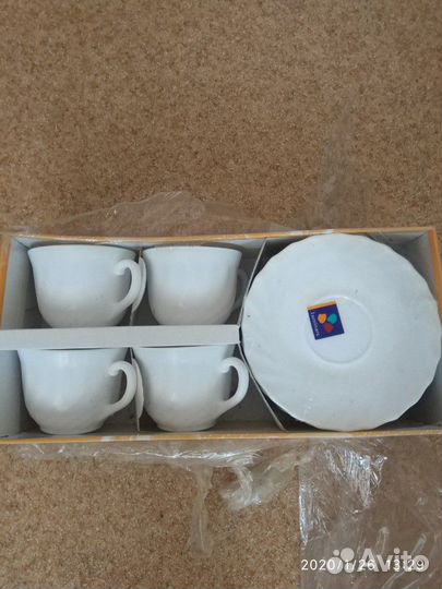 Сервиз чайный luminarc, новый, в упаковке