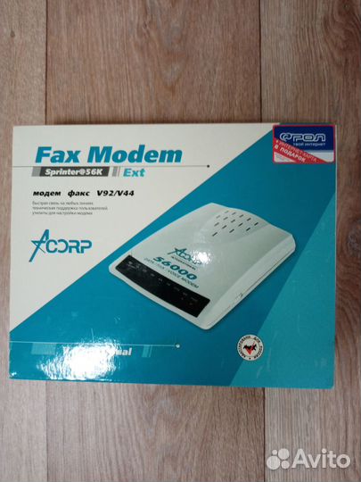 Факс Модем Acorp 56000 v92/v44