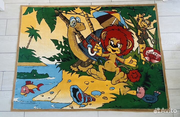 Жаккардовый двухполотный детский ковёр