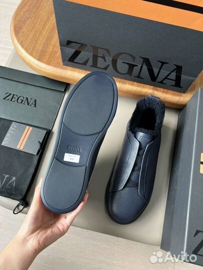 Кеды Ermenegildo Zegna на меху