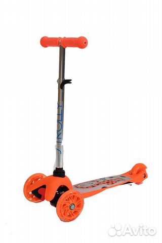 Самокат детский трехколесный новый