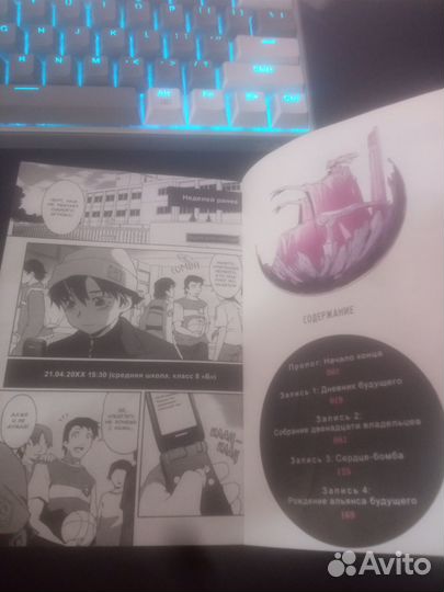 Манга Дневник будущего 1 том