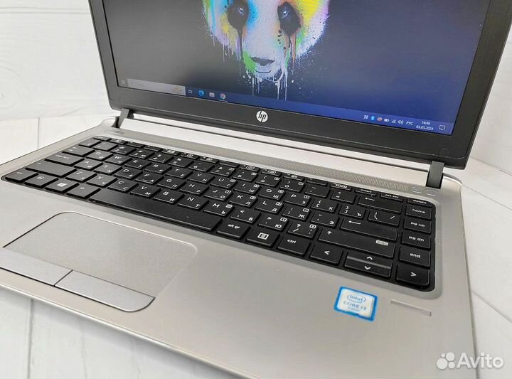 Тонкий Hp на i3 6100U 8Gb Ssd 13.3