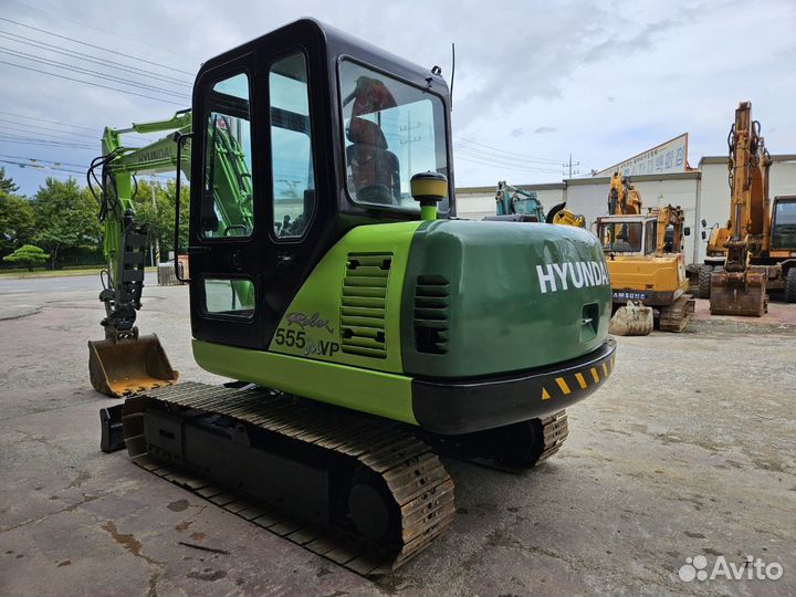 Мини-экскаватор Hyundai ROBEX 55-3, 2004