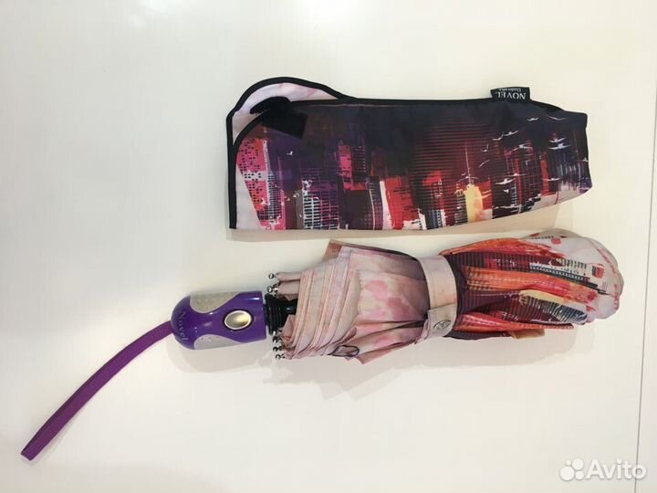 Зонтик в урбанистическом стиле, полуавтомат