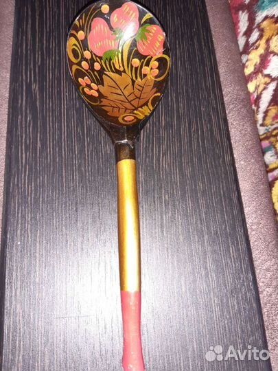 Деревянные ложки хохлома