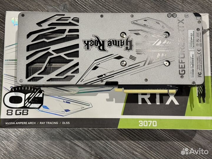 Видеокарта Palit GeForce RTX 3070 8gb GameRock