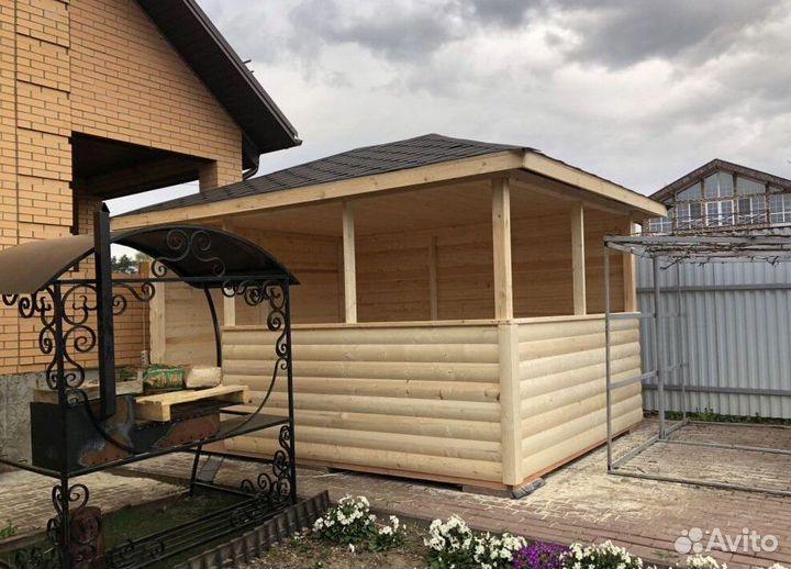 Беседка под ключ