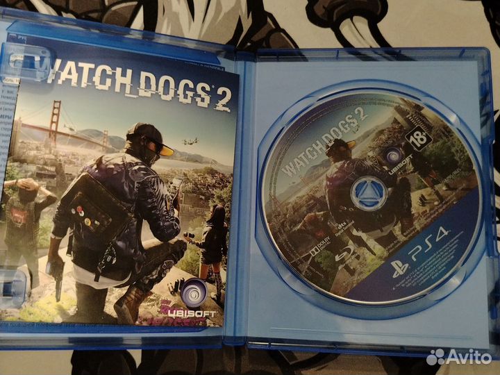 Диск ps4 watch dogs 2