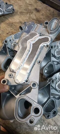 Заваренный теплообменник GM. Opel, Chevrolet