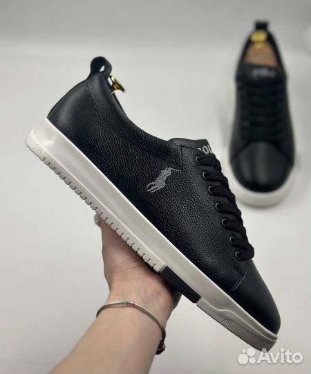 Кеды мужские Polo Ralph Lauren black черные