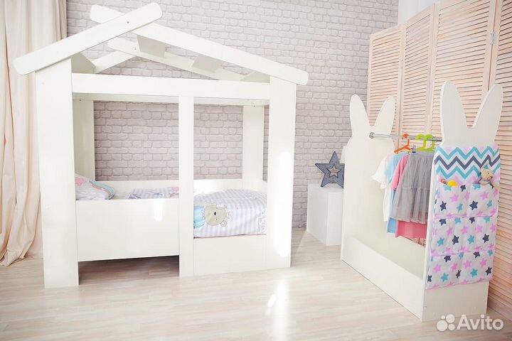 Детская кровать 160х80 с матрасом