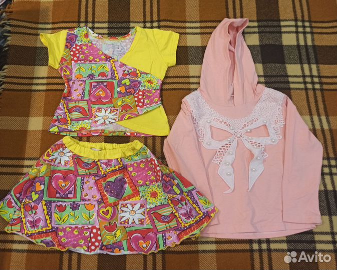 Пакет вещей на девочку