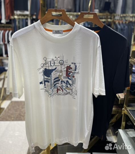 Футболка мужская hermes