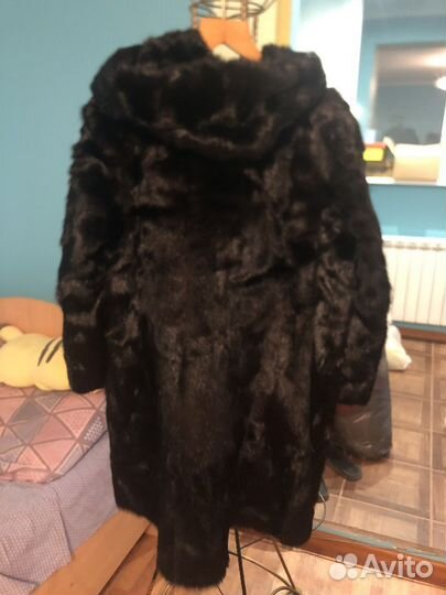 Шуба дикая норка