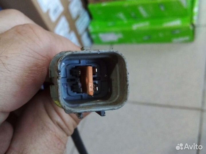 Датчик кислорода, лямбда зонд второй. Солярис Хенд