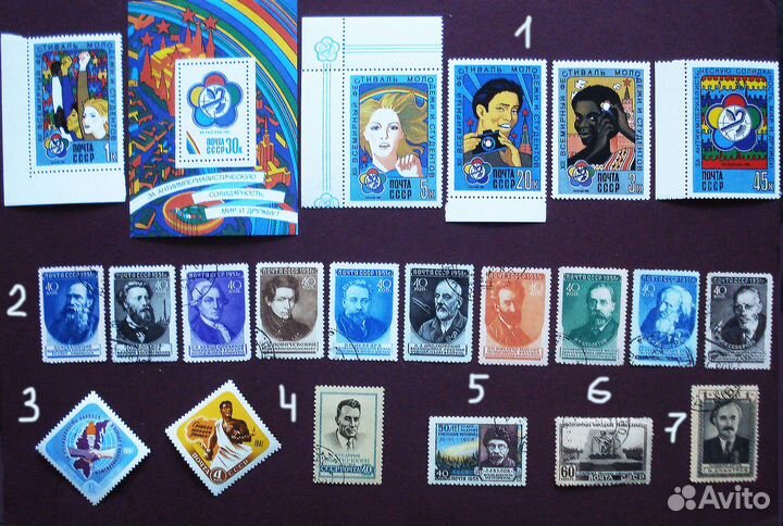 Почтовые марки СССР