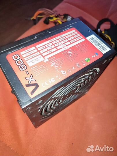 Блок питания 600w vx-600