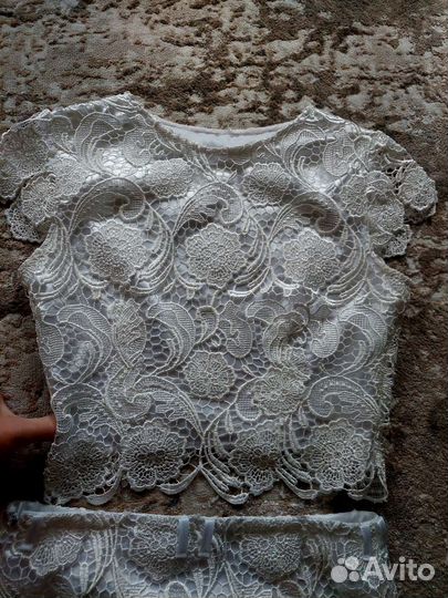 Костюм двойка топ и юбка