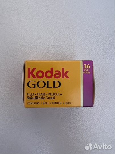 Фотопленка kodak gold 200