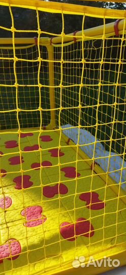 Манеж детский leco с пазловым дном