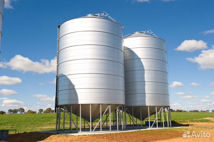 Силос для цемента. Новый с ндс