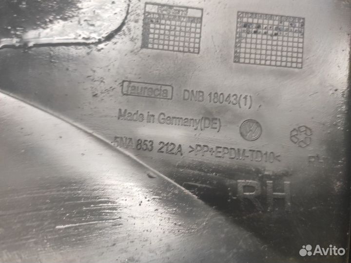 Накладка птф прав. перед. Volkswagen Tiguan