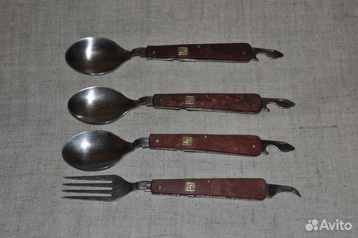 Складные ложки и вилка Павлово