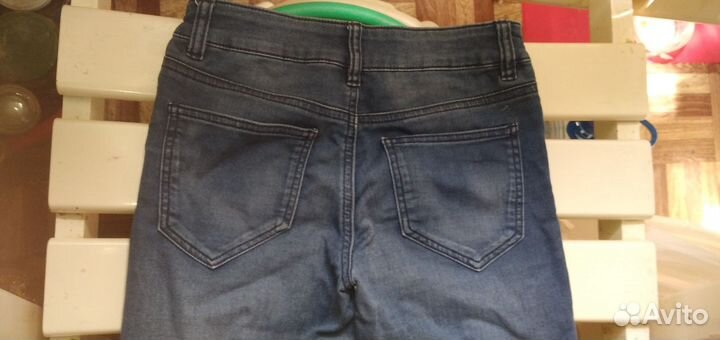 Лосины джинсовые на девочку от 9 лет