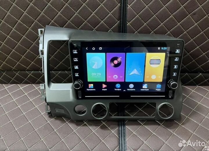 Магнитола Honda Civic 4d Android 11 IPS