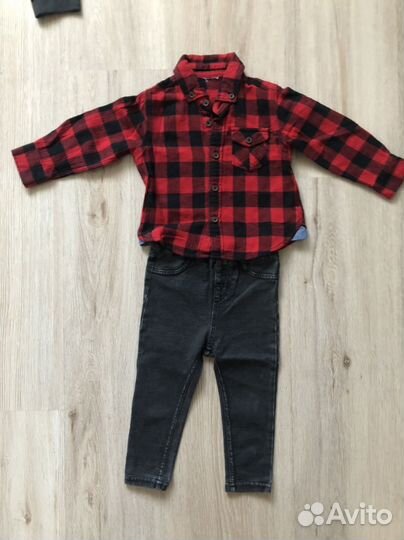 Вещи пакетом на мальчика 68-74