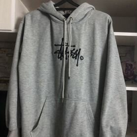 Худи stussy серое (едет обратно)