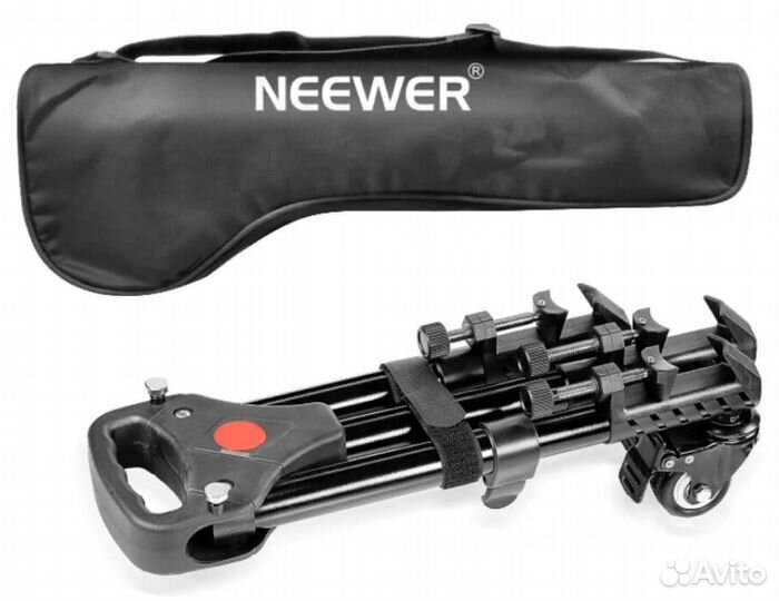 Тележка для штатива плавного перемещения Neewer
