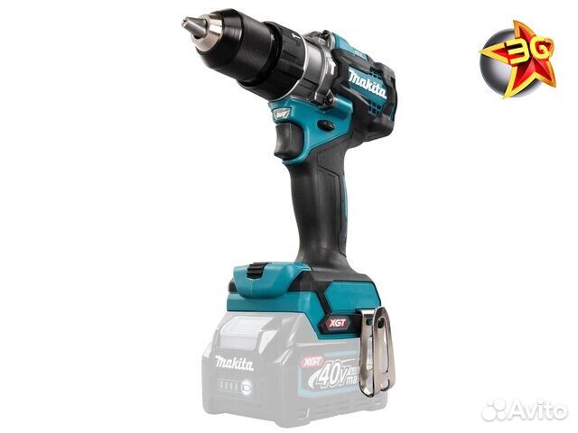 Аккумуляторная дрель-шуруповерт Makita XGT HP001GZ 40V без аккумулятора