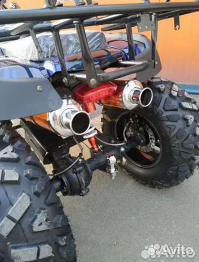 Квадроцикл Grizzly 300cc синий