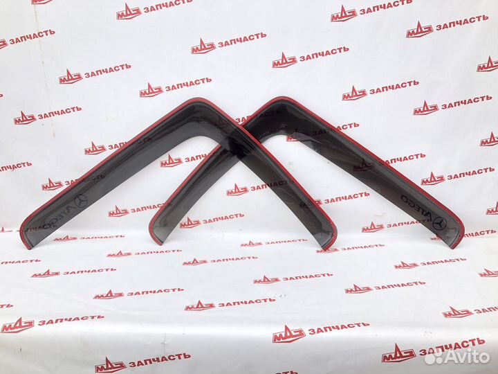 Дефлекторы окон на Камаз Neo MB Axor большой угол