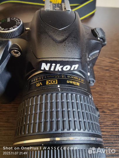 Nikon d3200 + Nikkor AF-P DX 18-55
