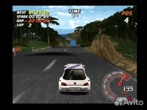 V-Rally Platinum, б/у, английский (PS One)
