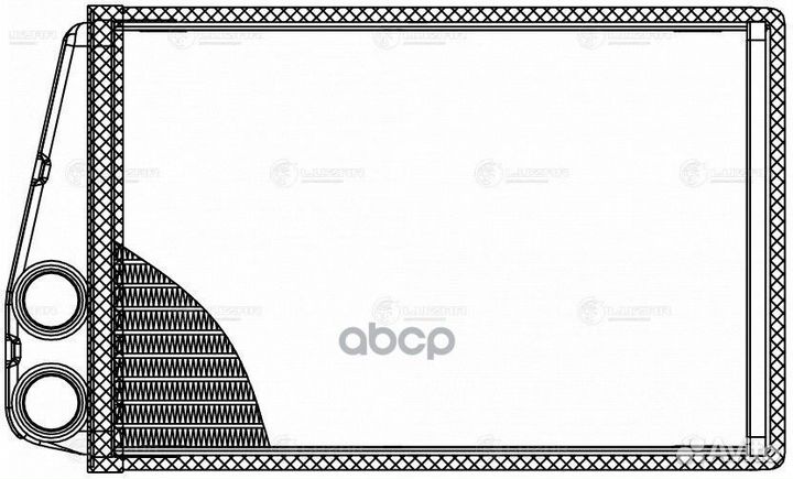 Радиатор отоп. для а/м Renault Megane II