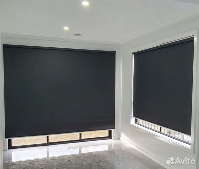 Рулонные шторы с электроприводом