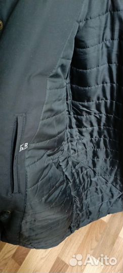 Парка Мужская Черная вмф