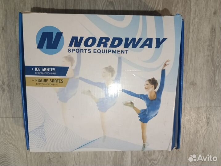 Коньки взрослые р. 38.5