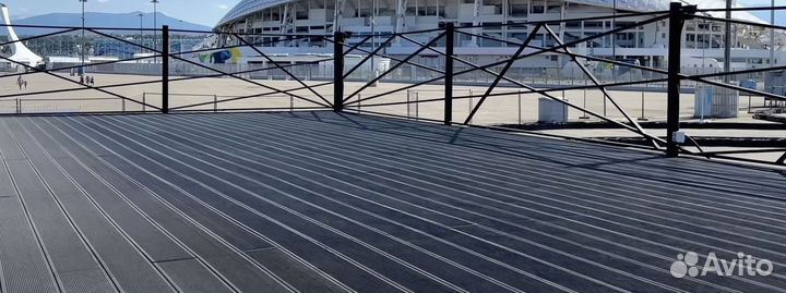 Настил террасы из дпк